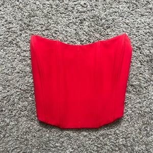 White Fox - Patience Corset / red / S